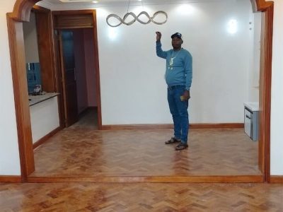 Mahogany Woodblocks floor 1